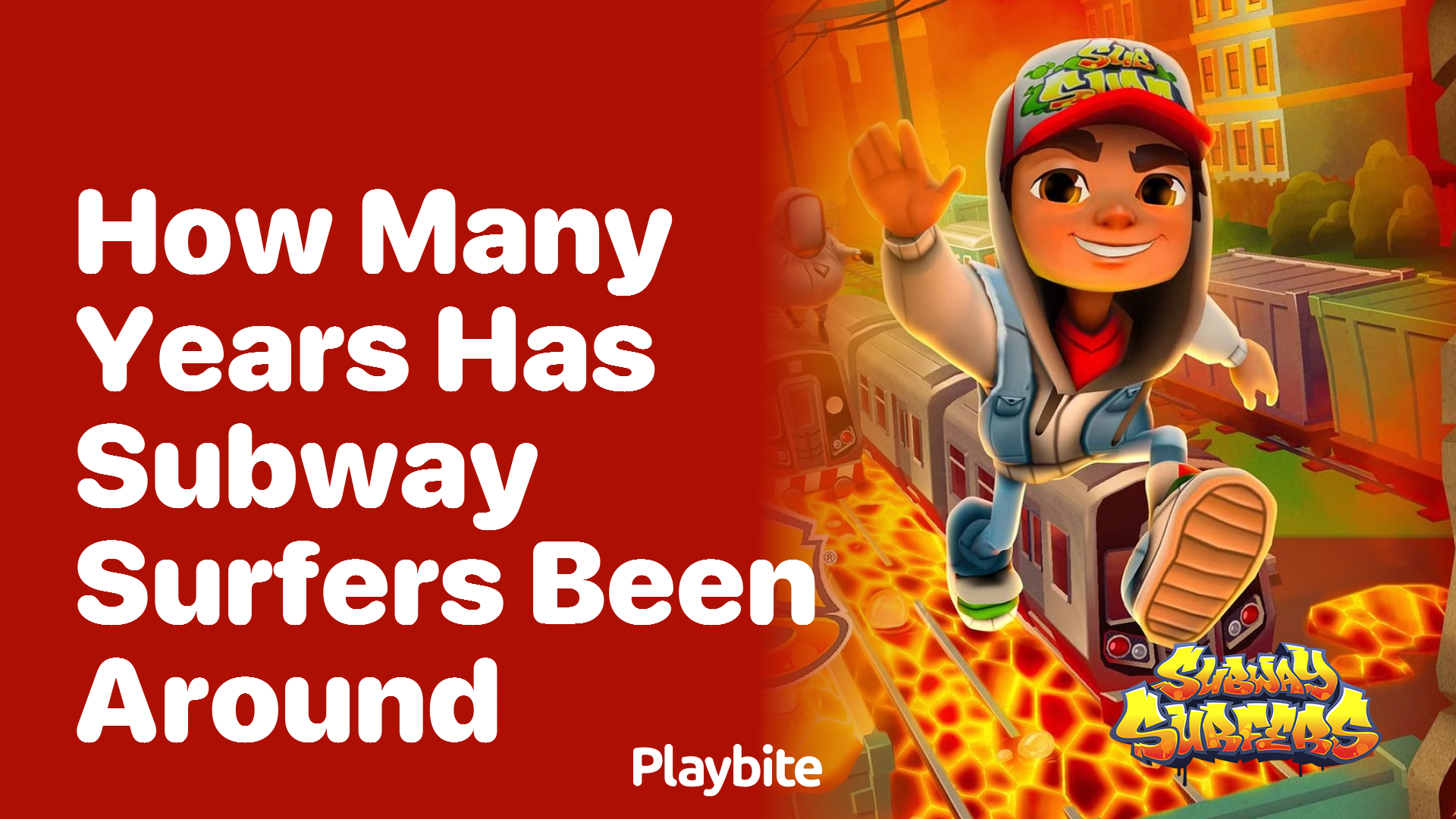 How many years has Subway Surfers been around?