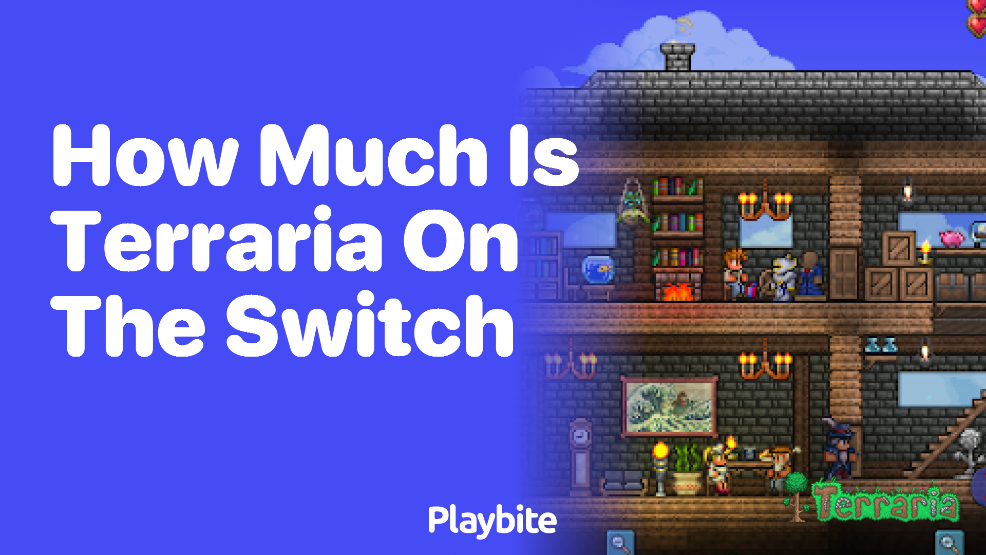 How much does Terraria cost on the Switch?