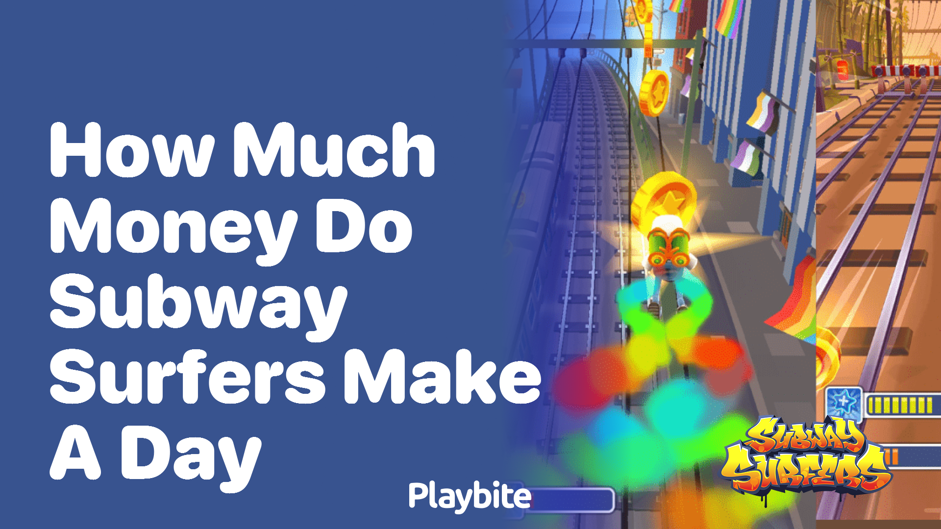 How much money do Subway Surfers make a day?