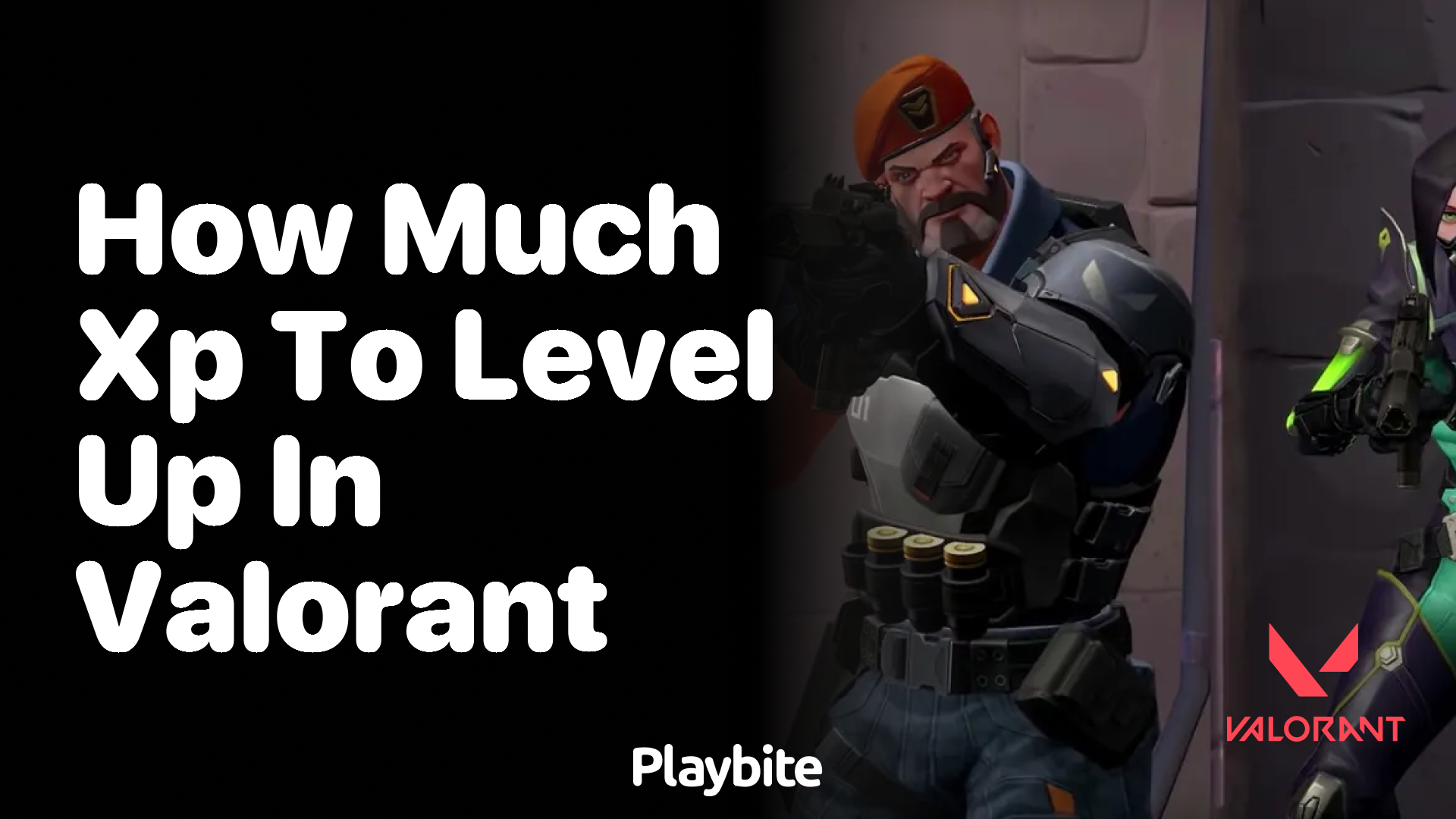 How much XP is needed to level up in Valorant?