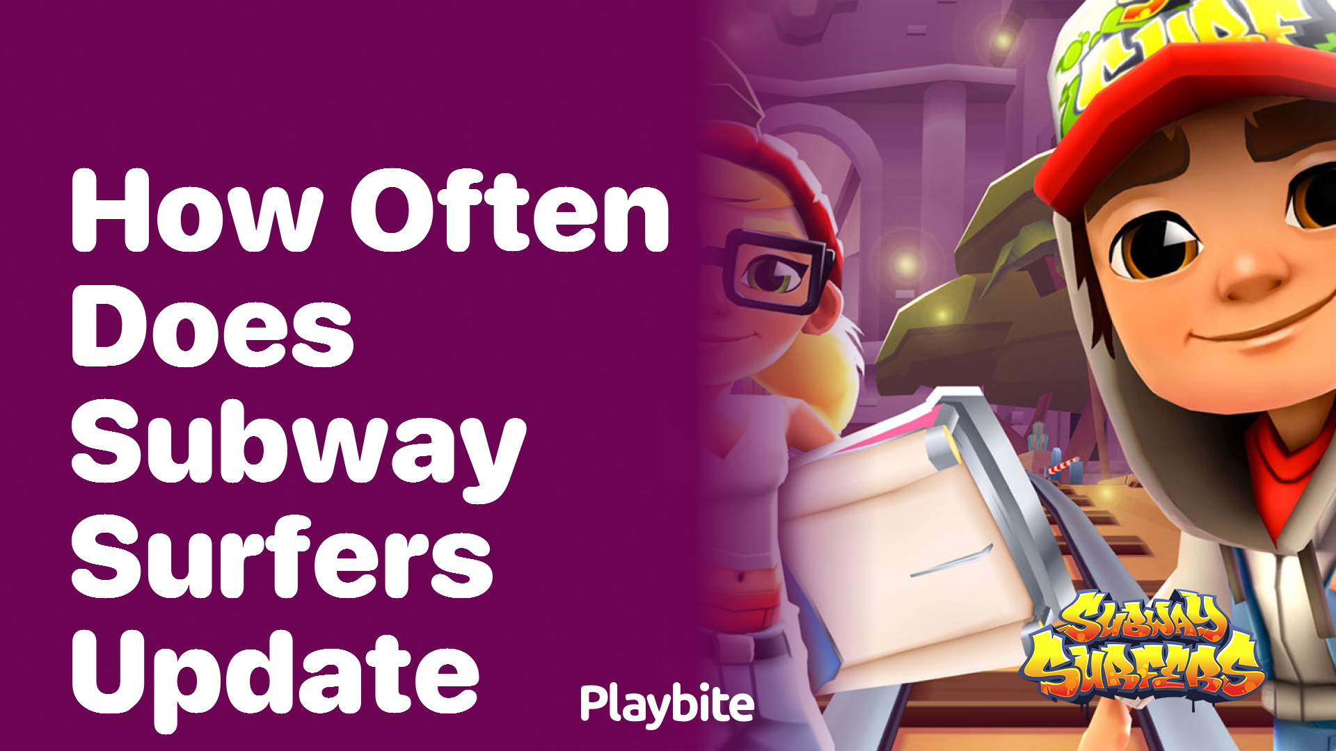 How often does Subway Surfers update?