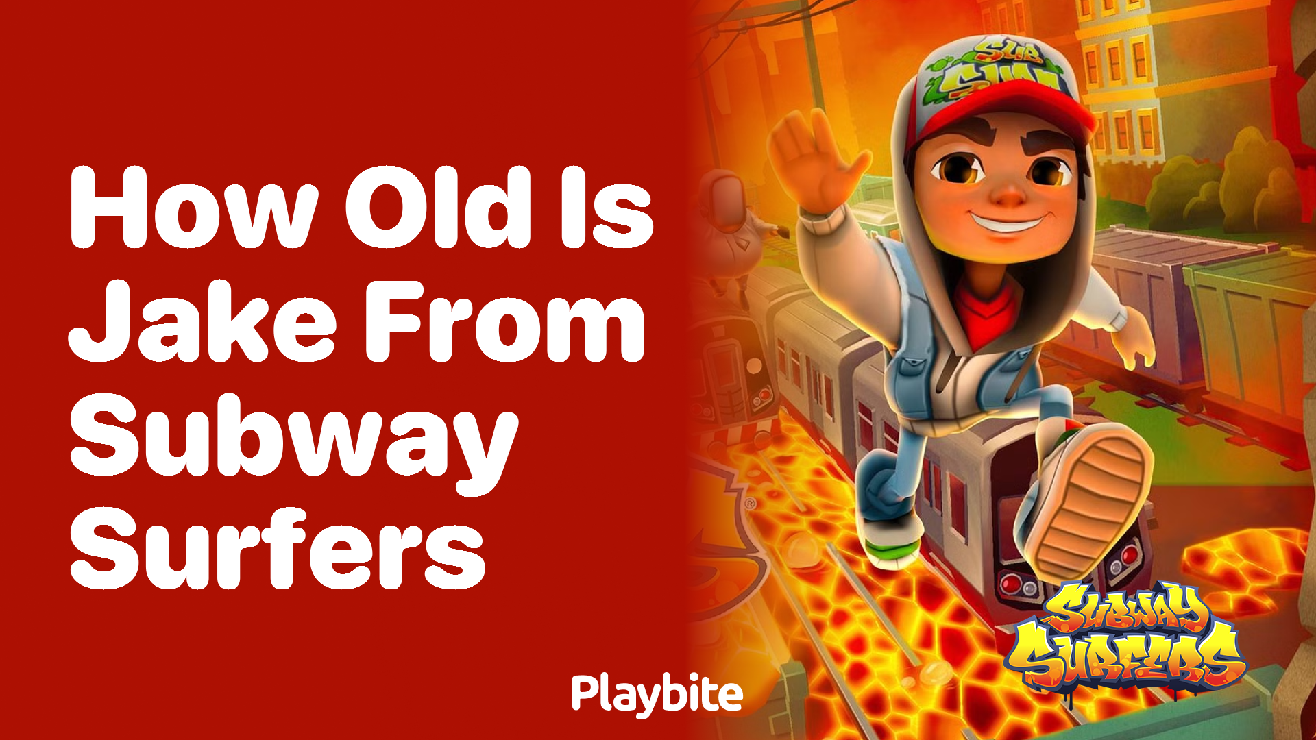 How old is Jake from Subway Surfers?