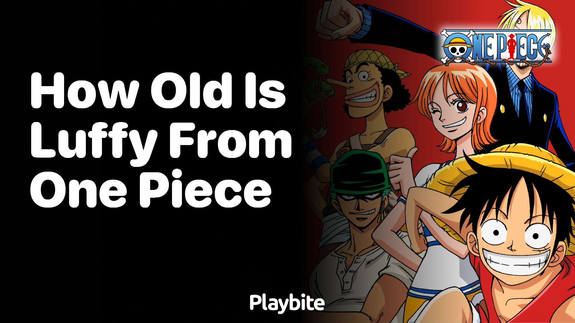 How Old is Luffy from One Piece?