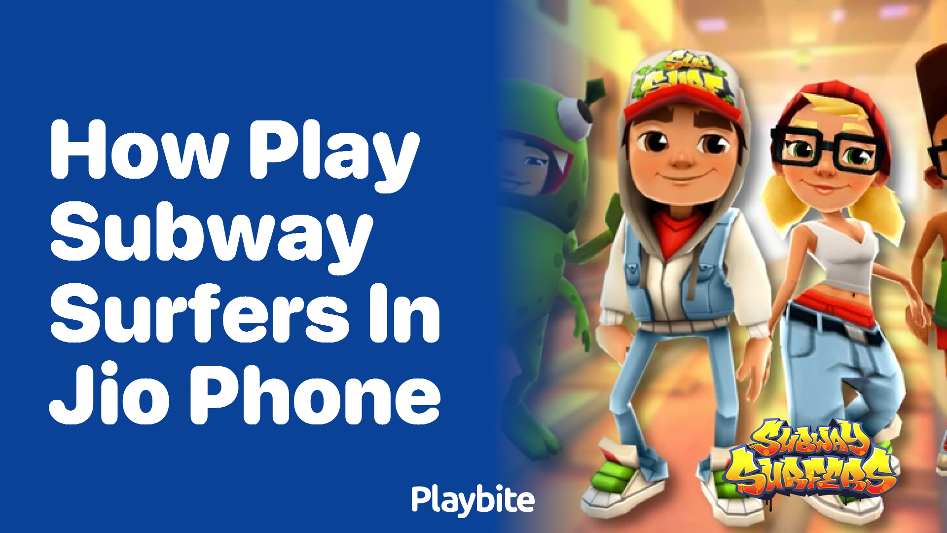How to play Subway Surfers on a Jio Phone?