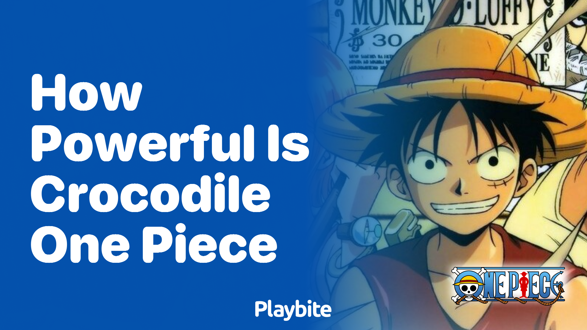 How Powerful Is Crocodile In One Piece Playbite 