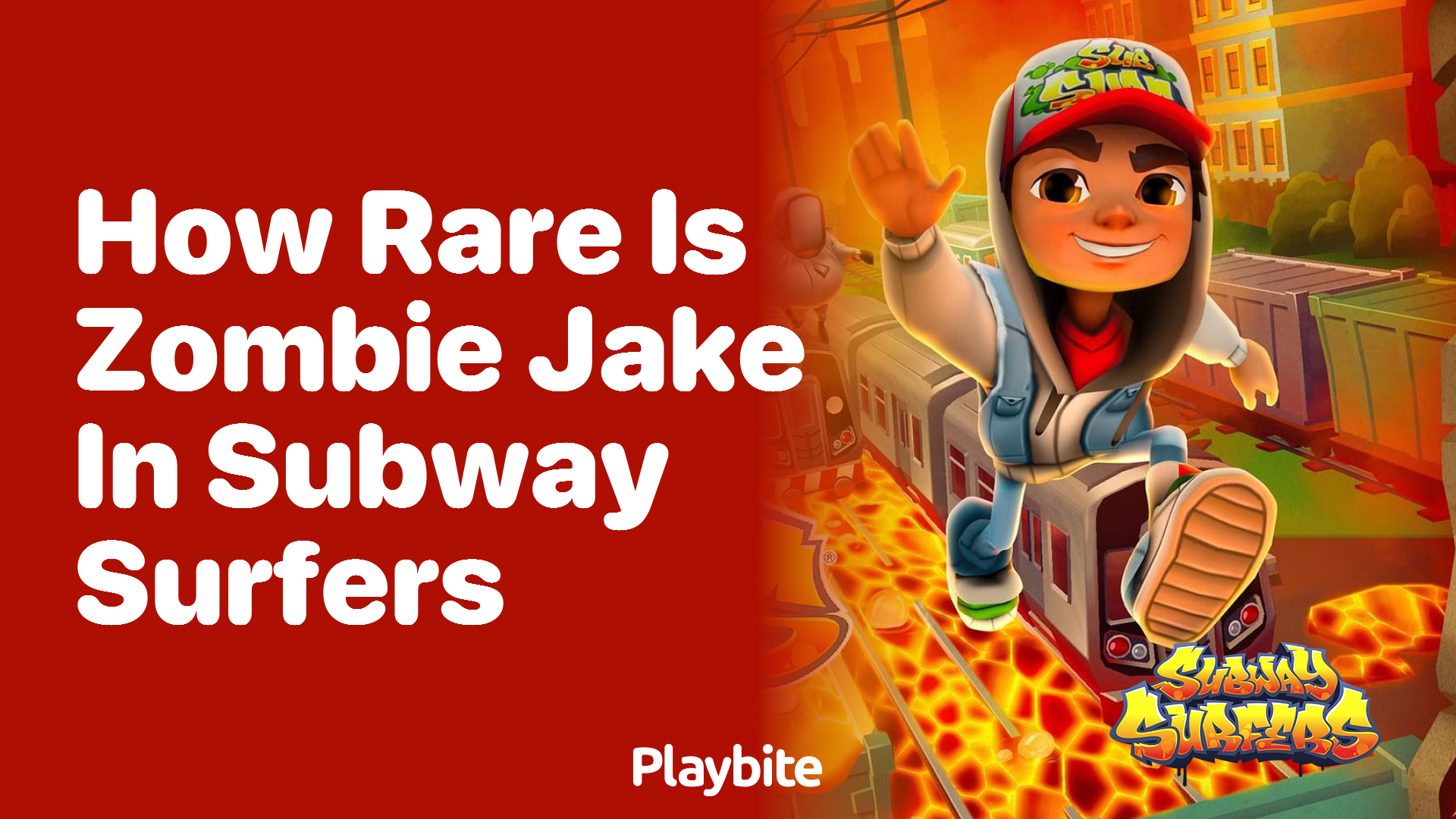 How Rare is Zombie Jake in Subway Surfers?