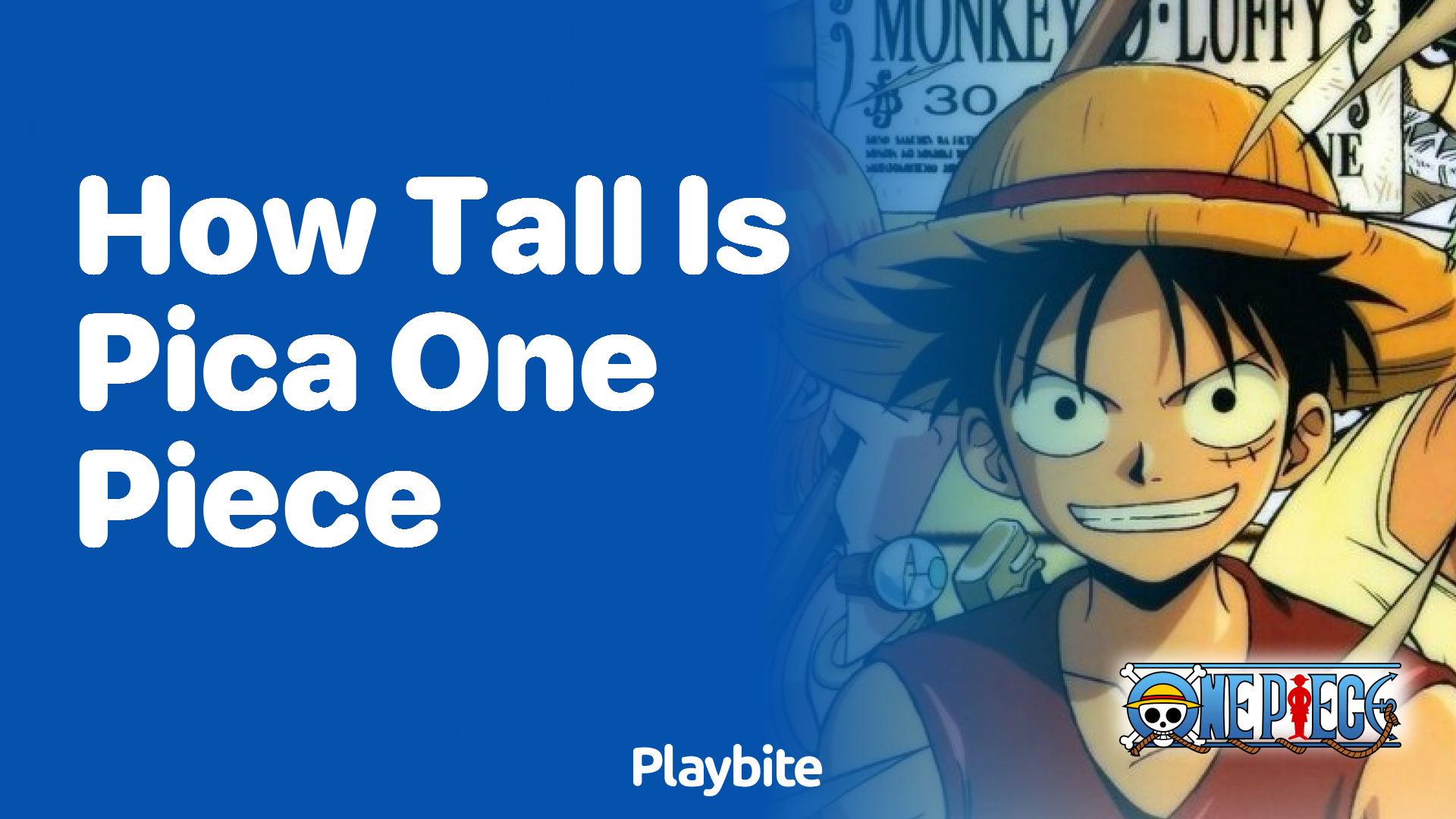 How Tall Is Pica from One Piece? - Playbite