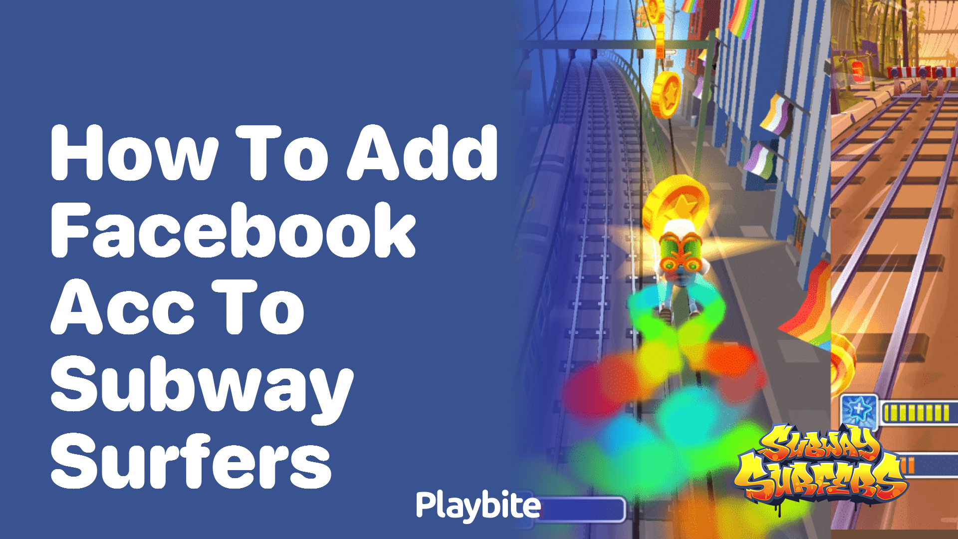 How to add a Facebook account to Subway Surfers