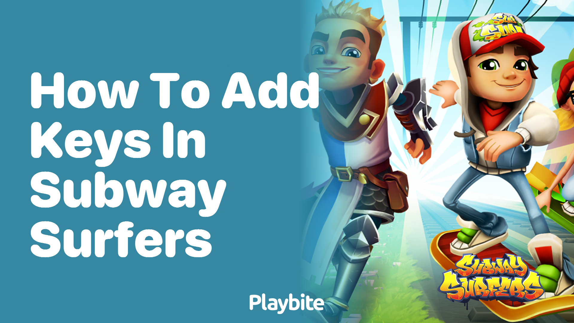 How to add keys in Subway Surfers