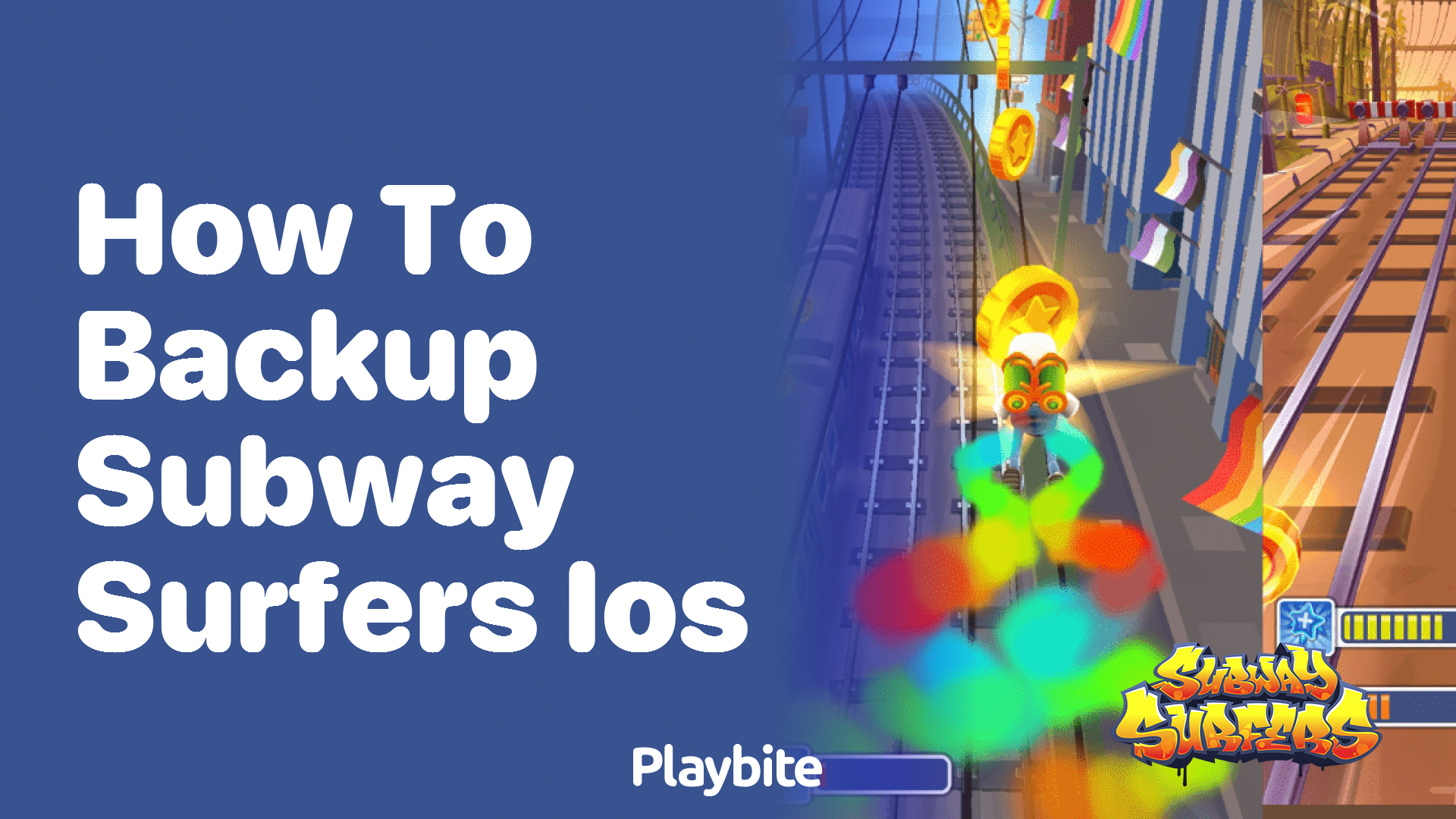 How to Backup Subway Surfers on iOS?