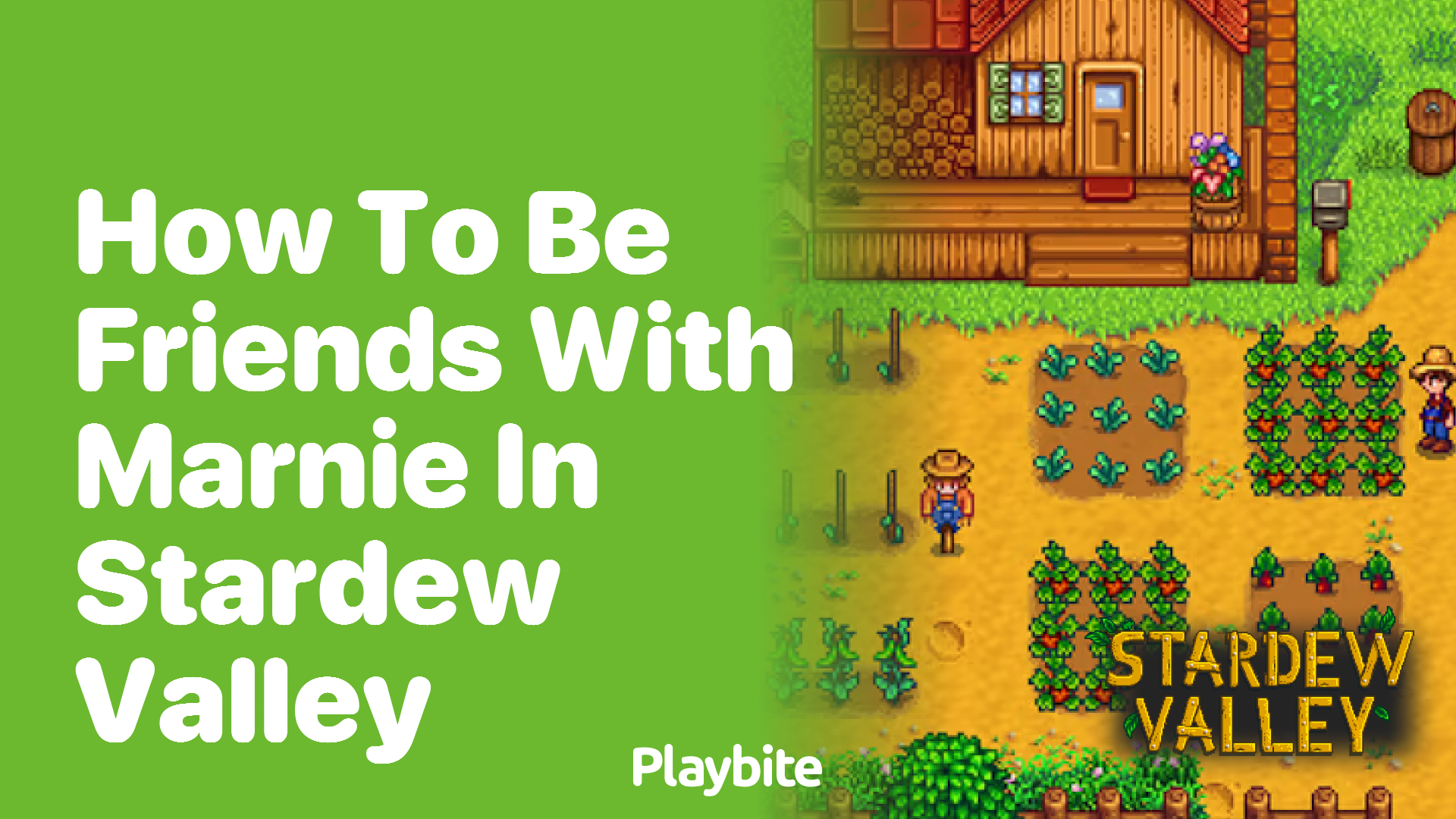 How to Be Friends with Marnie in Stardew Valley - Playbite