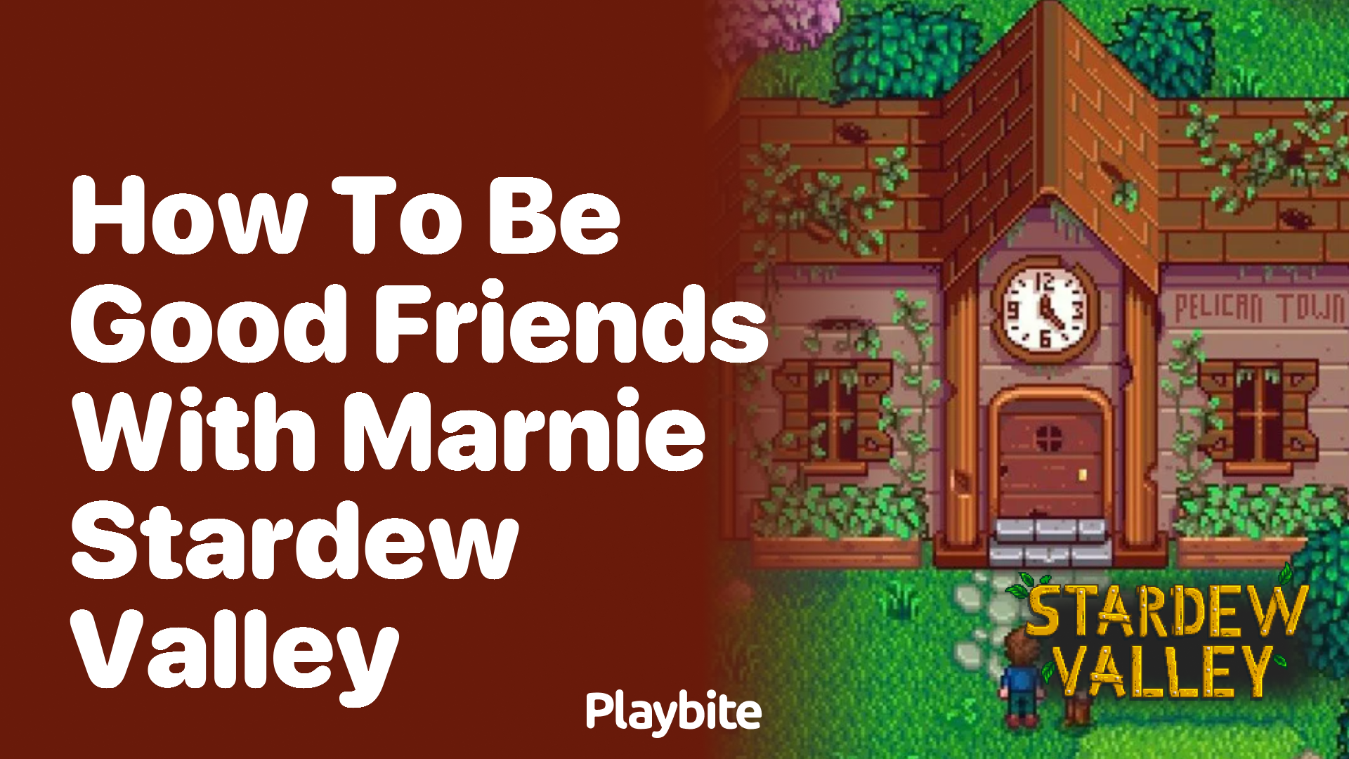 How to be good friends with Marnie in Stardew Valley - Playbite