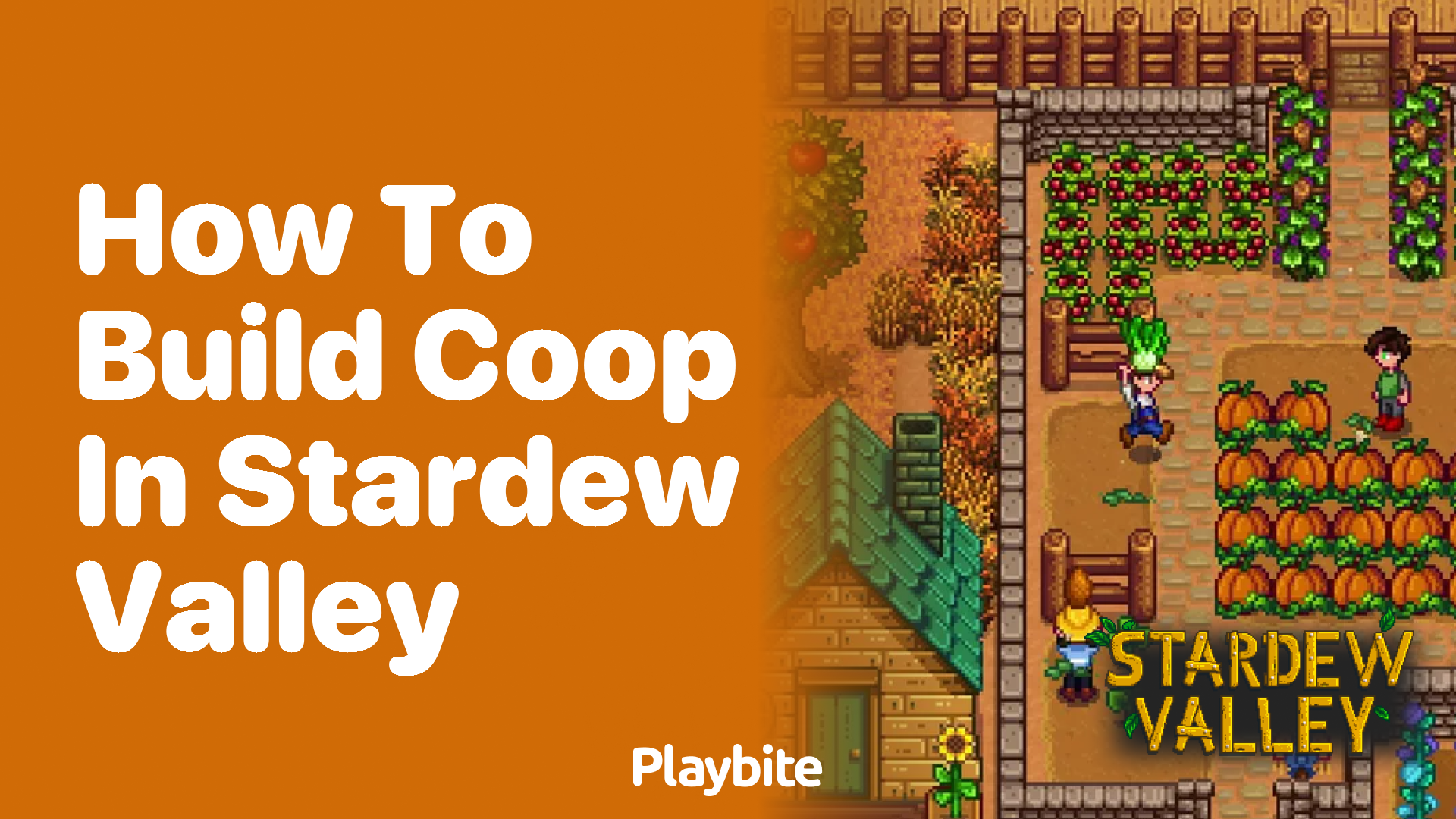 How to Build a Coop in Stardew Valley