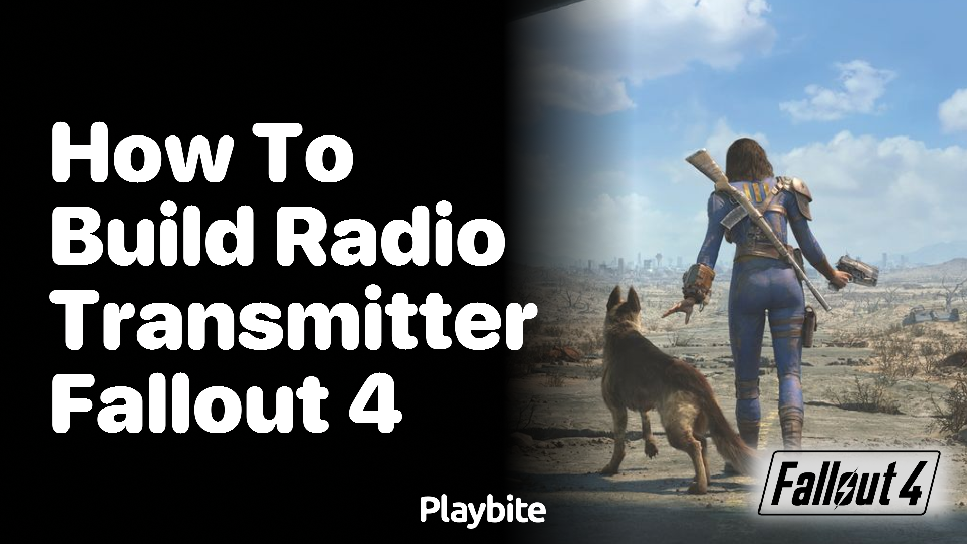 How to build a radio transmitter in Fallout 4