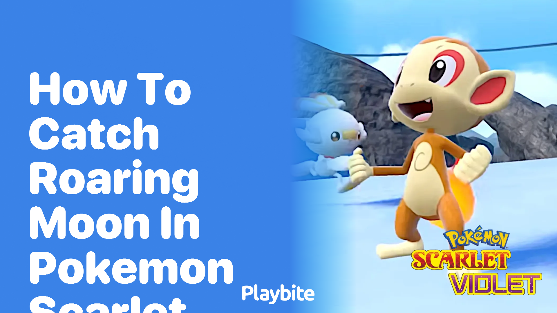 How to catch Roaring Moon in Pokemon Scarlet Playbite