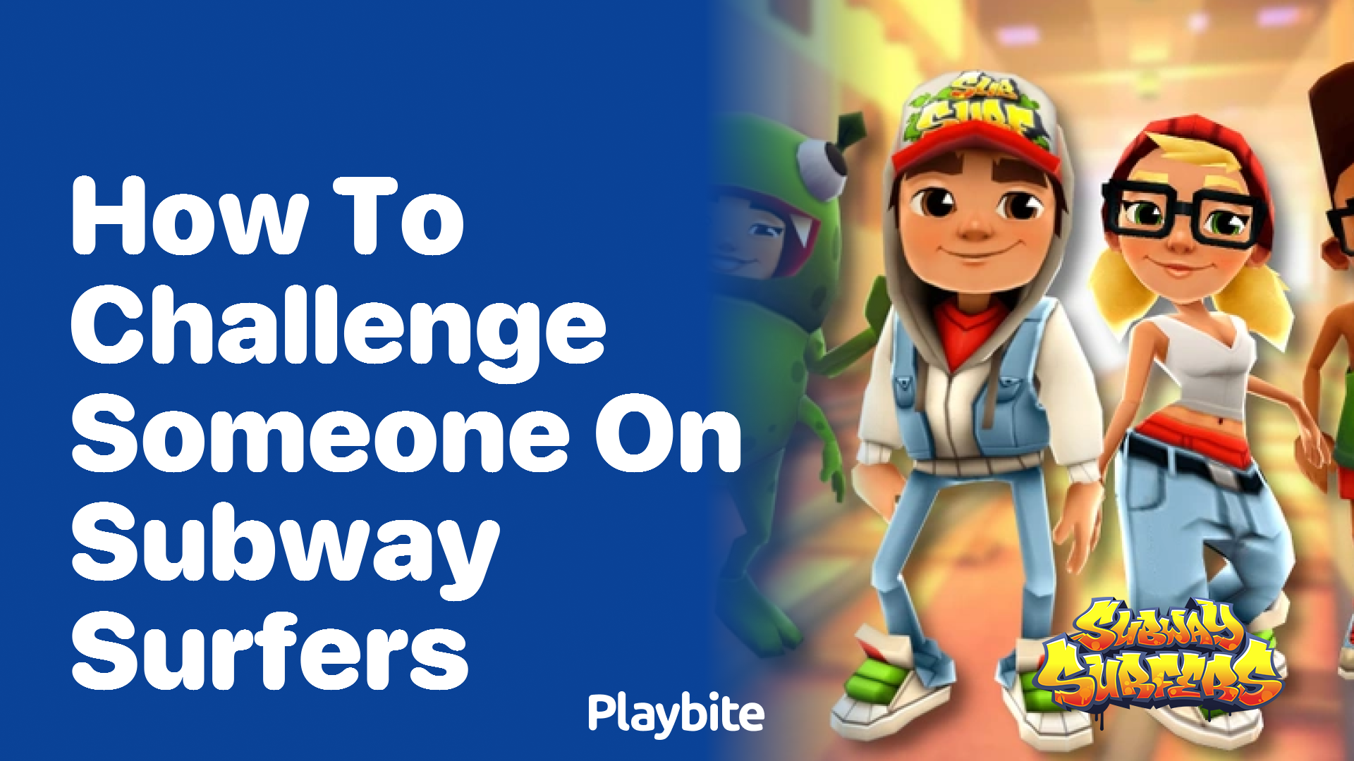 How to Challenge Someone on Subway Surfers