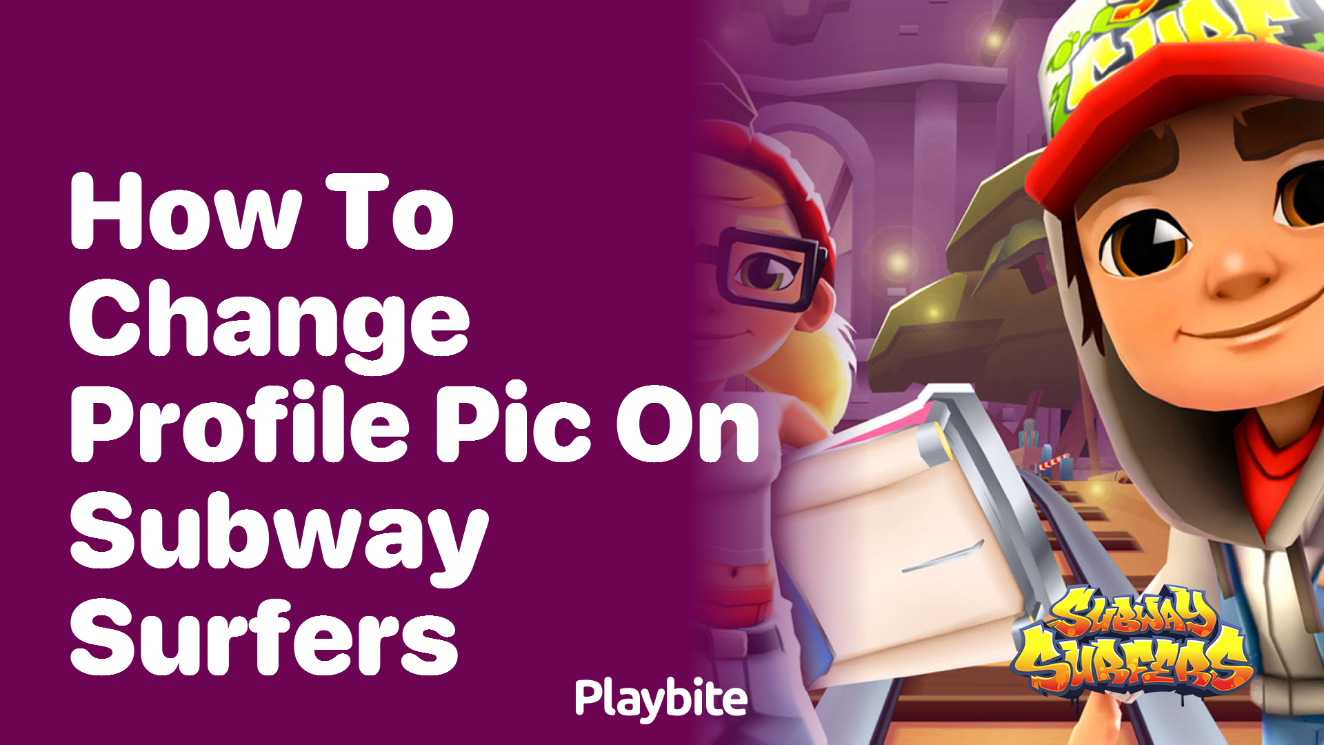 How to Change Profile Pic on Subway Surfers