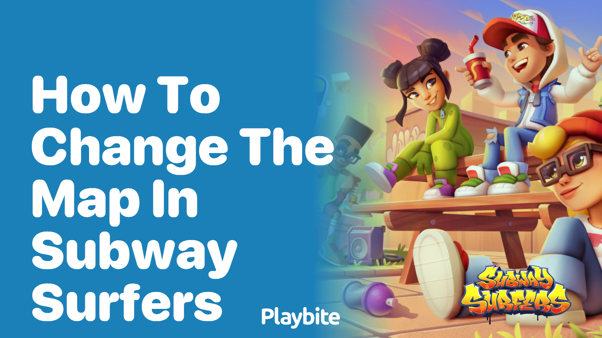 How to change the map in Subway Surfers