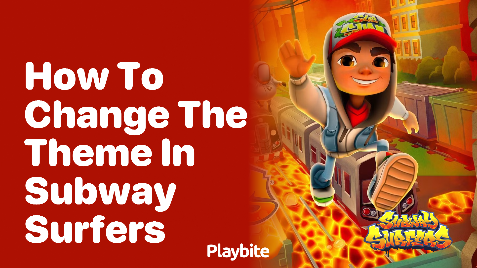 How to change the theme in Subway Surfers