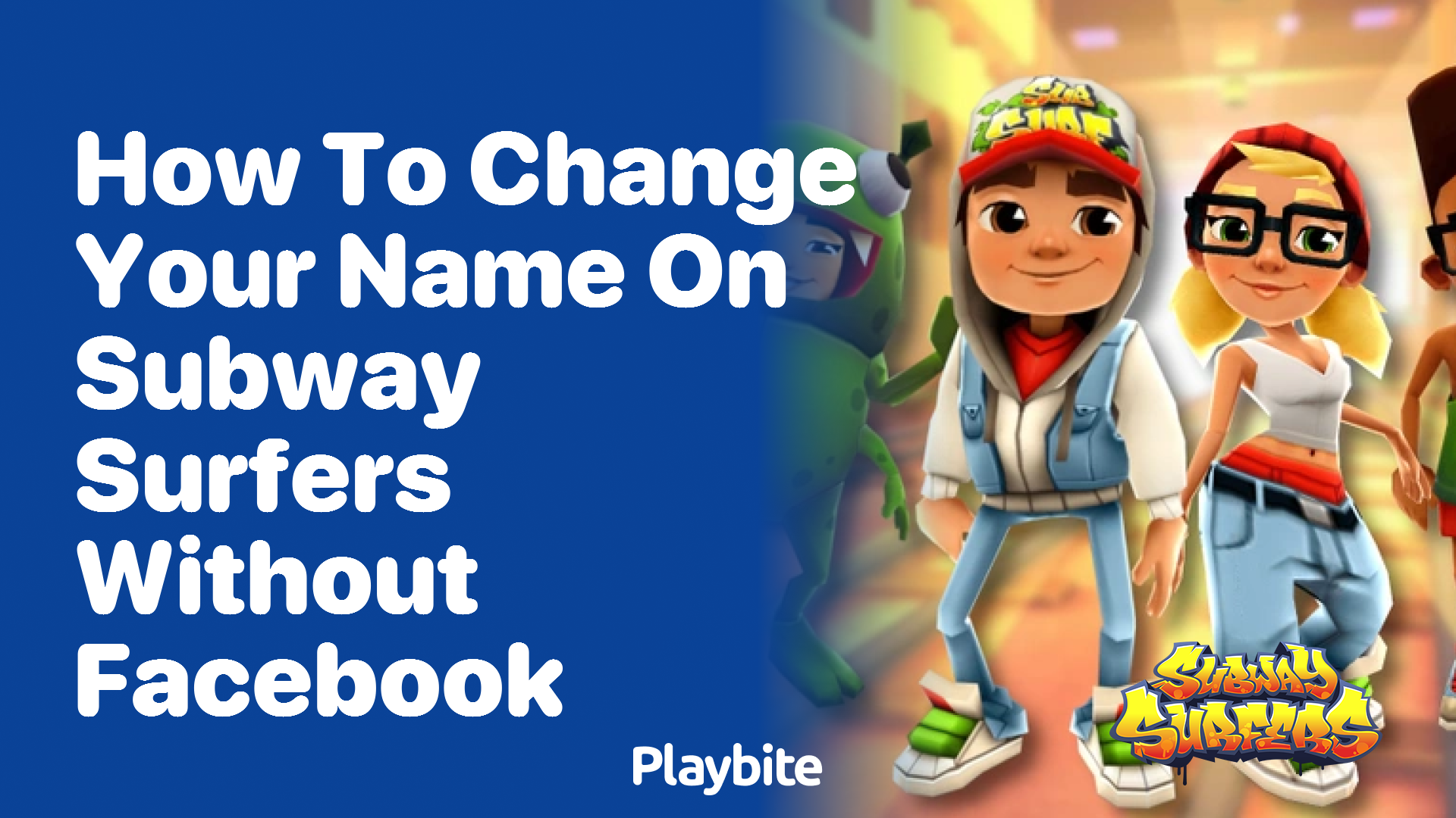 How to Change Your Name on Subway Surfers Without Facebook