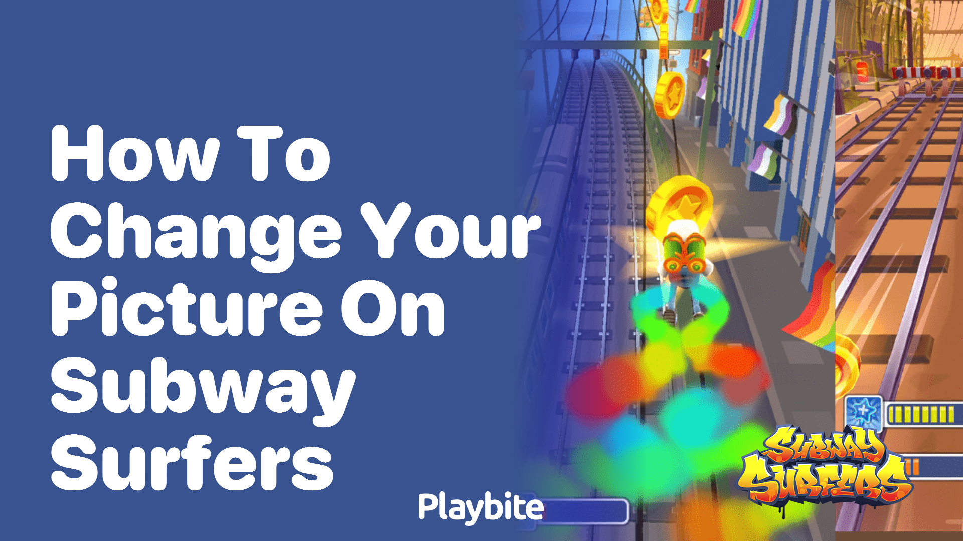 How to change your picture on Subway Surfers