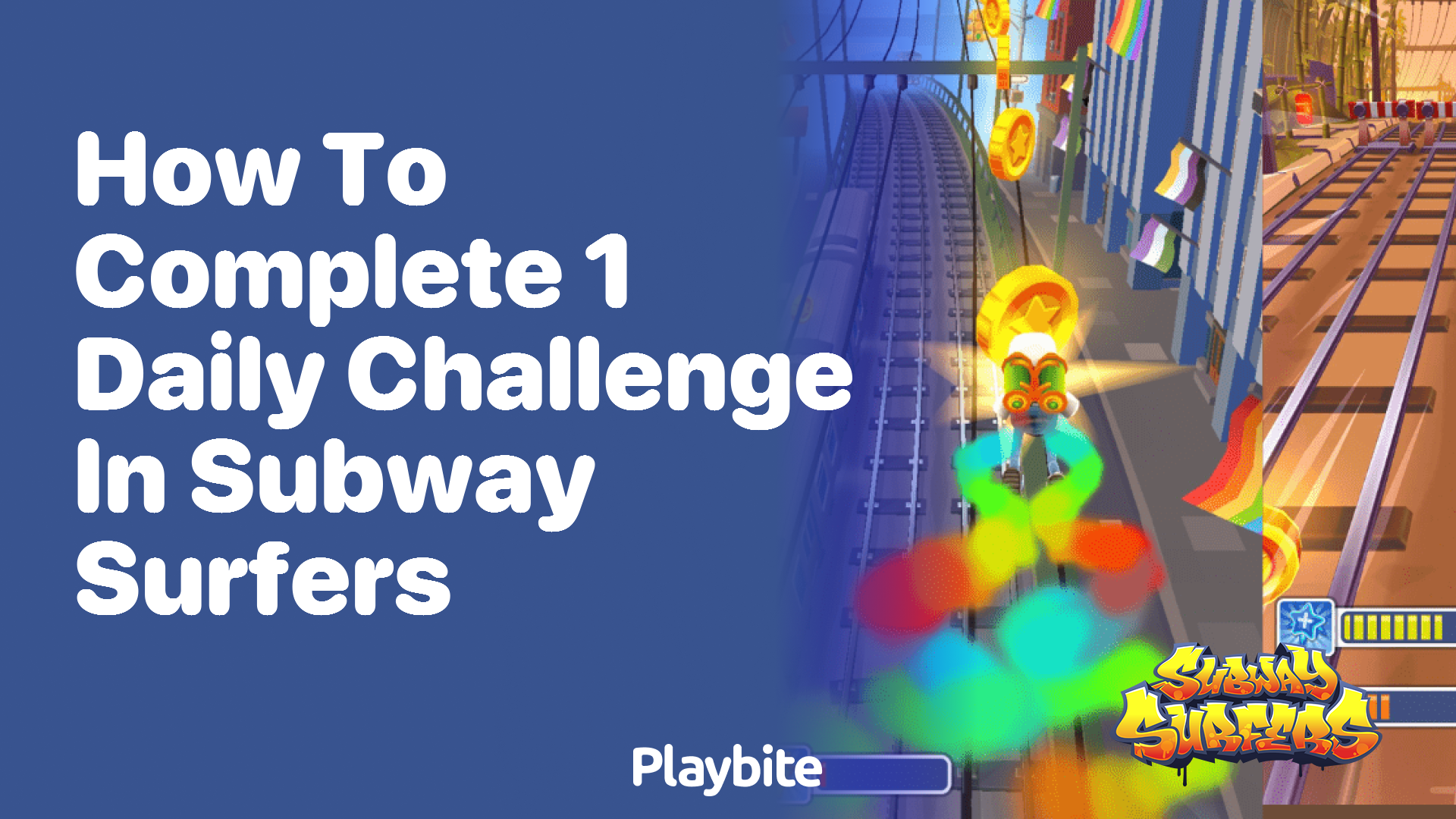 How to complete a daily challenge in Subway Surfers?