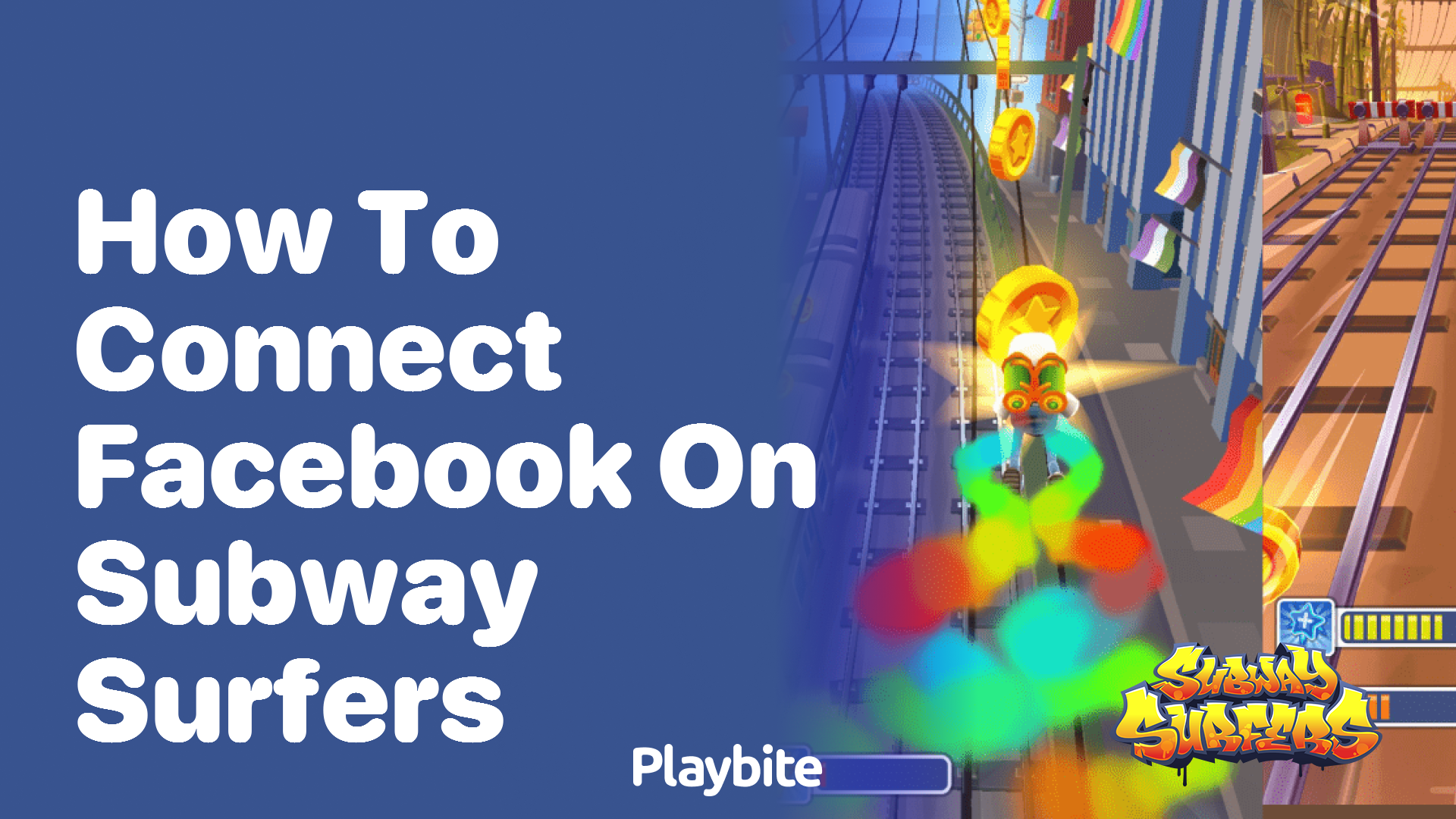 How to connect Facebook on Subway Surfers