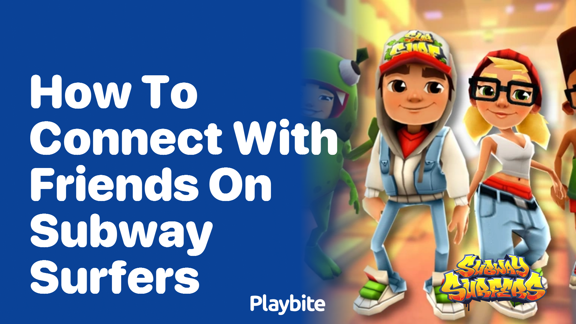 How to connect with friends on Subway Surfers