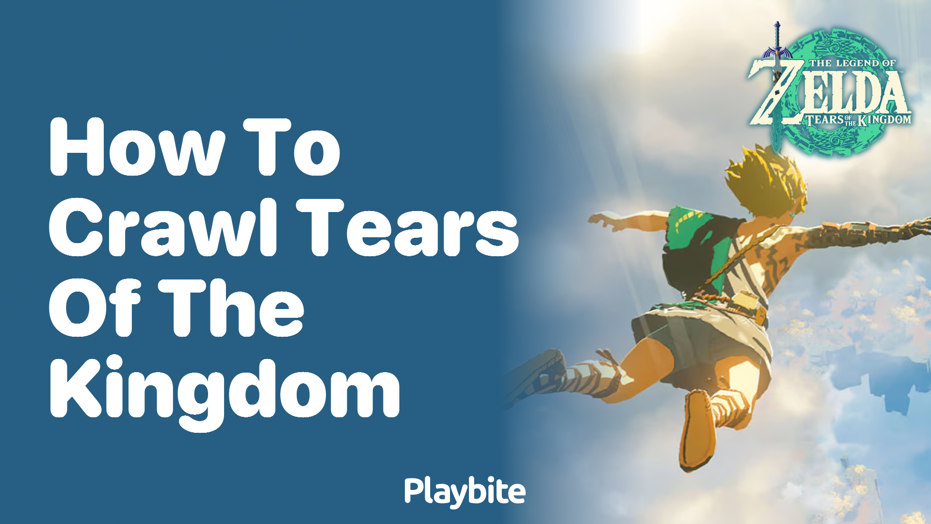 How to Crawl in Tears of the Kingdom