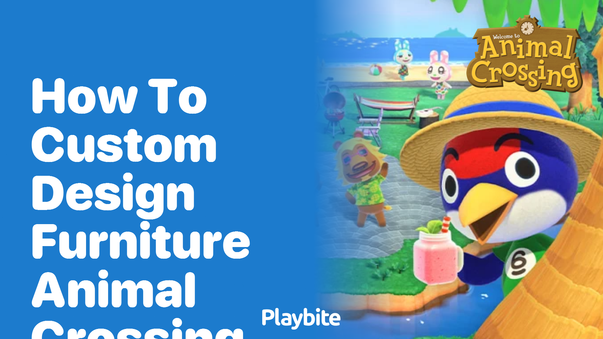 How to Custom Design Furniture in Animal Crossing