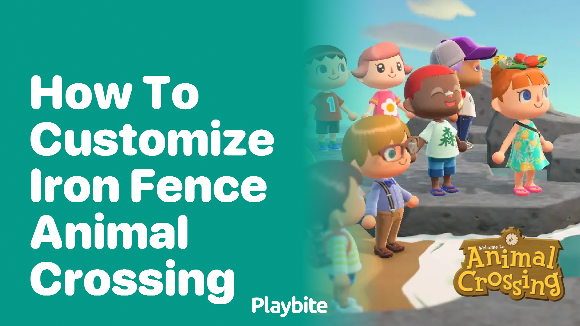 How to customize iron fence in Animal Crossing