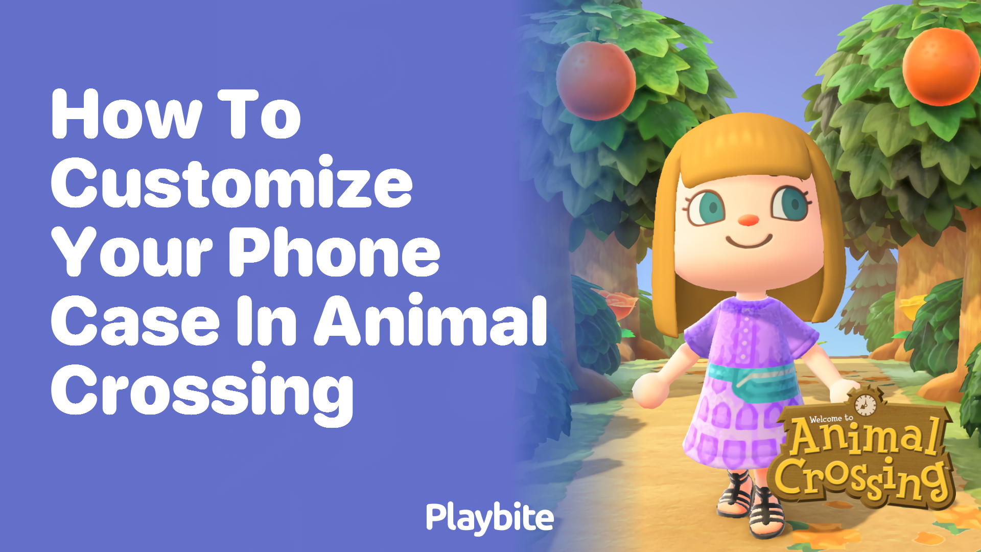 How to customize your phone case in Animal Crossing Playbite