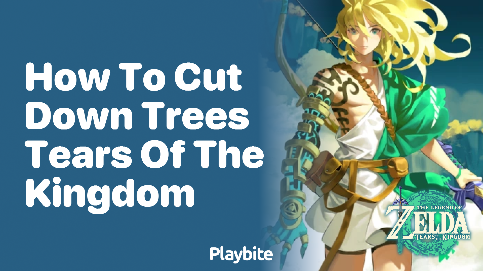 How to Cut Down Trees in Tears of the Kingdom