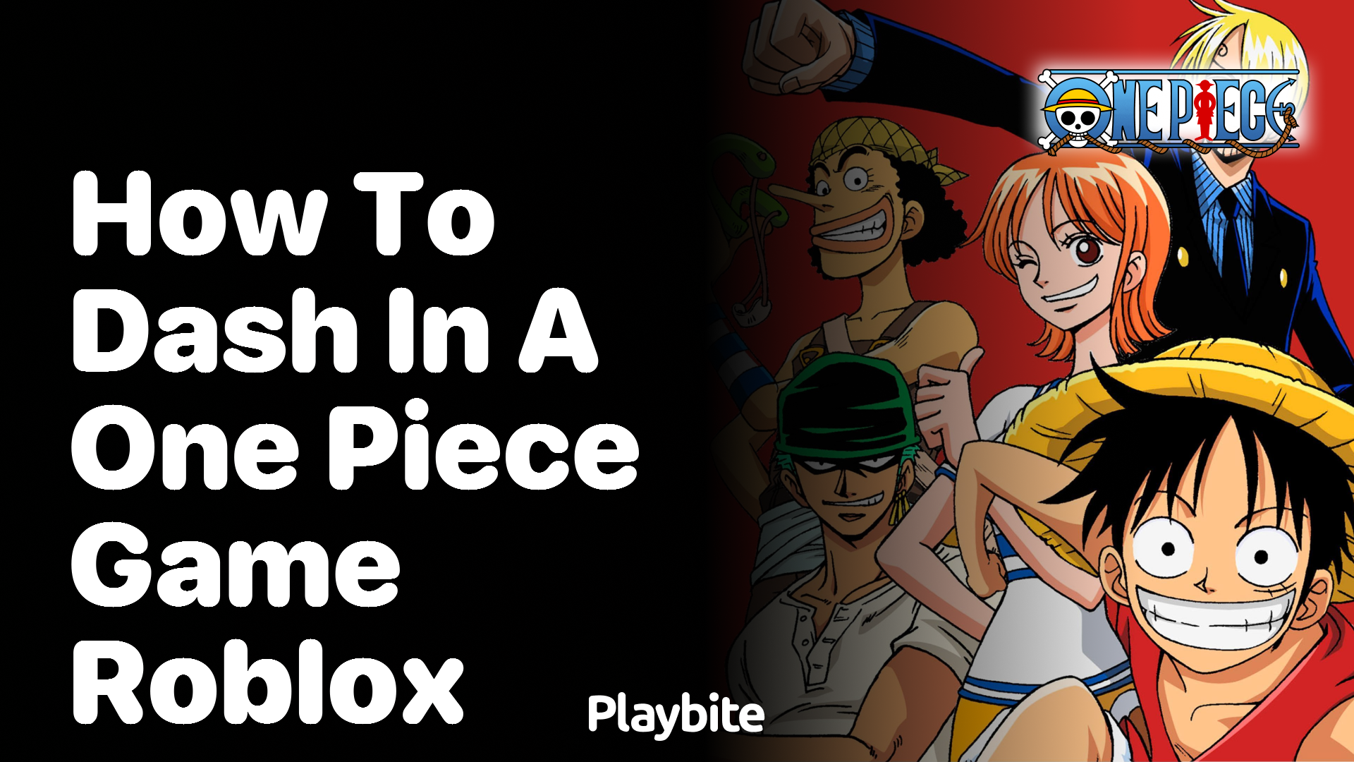 How to dash in a One Piece game on Roblox