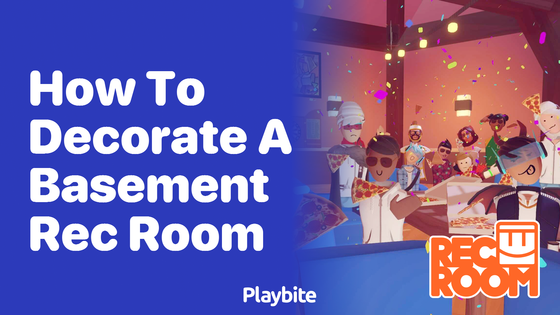 How to decorate a basement rec room