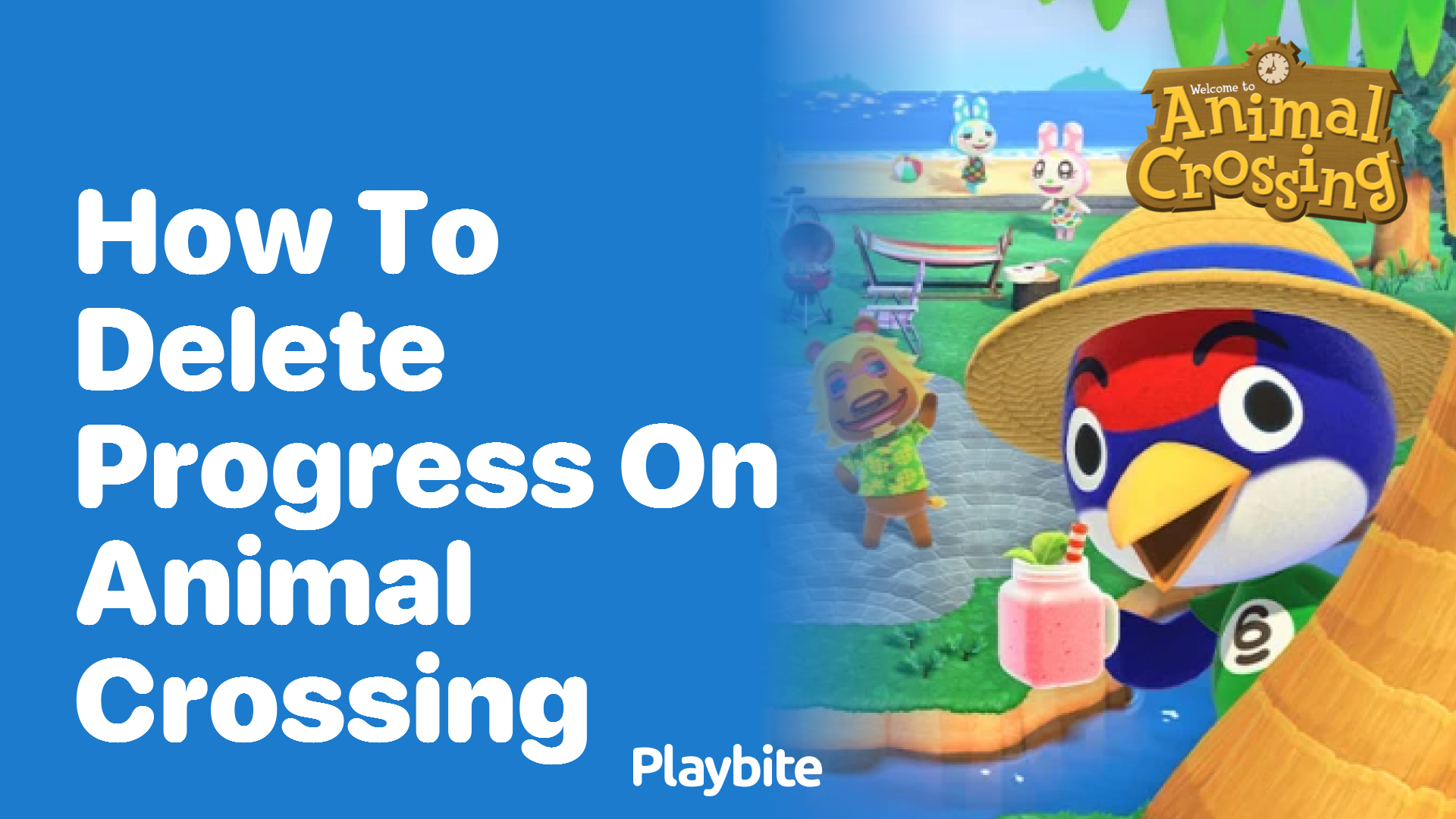 How to Delete Progress on Animal Crossing