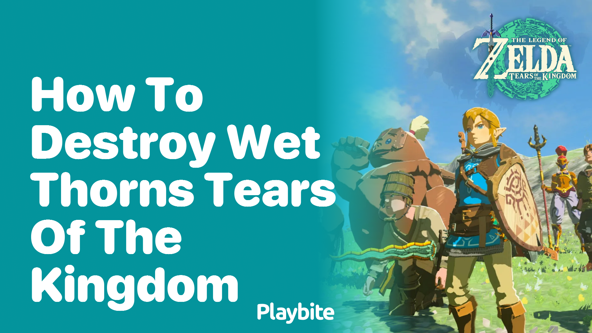 How to Destroy Wet Thorns in Tears of the Kingdom