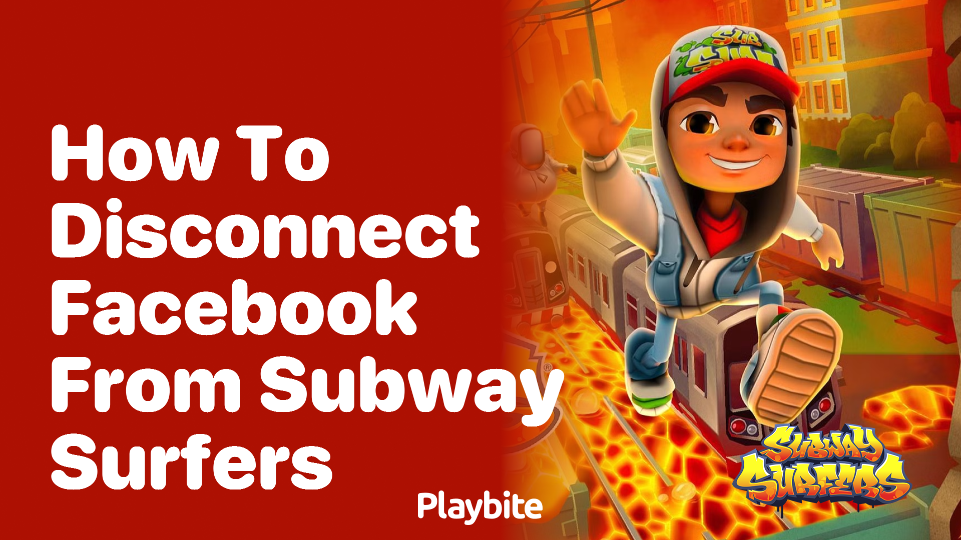 How to disconnect Facebook from Subway Surfers