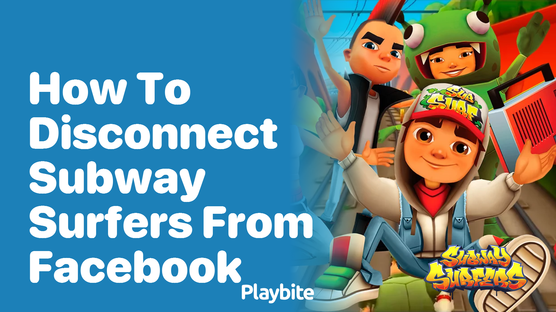 How to Disconnect Subway Surfers from Facebook