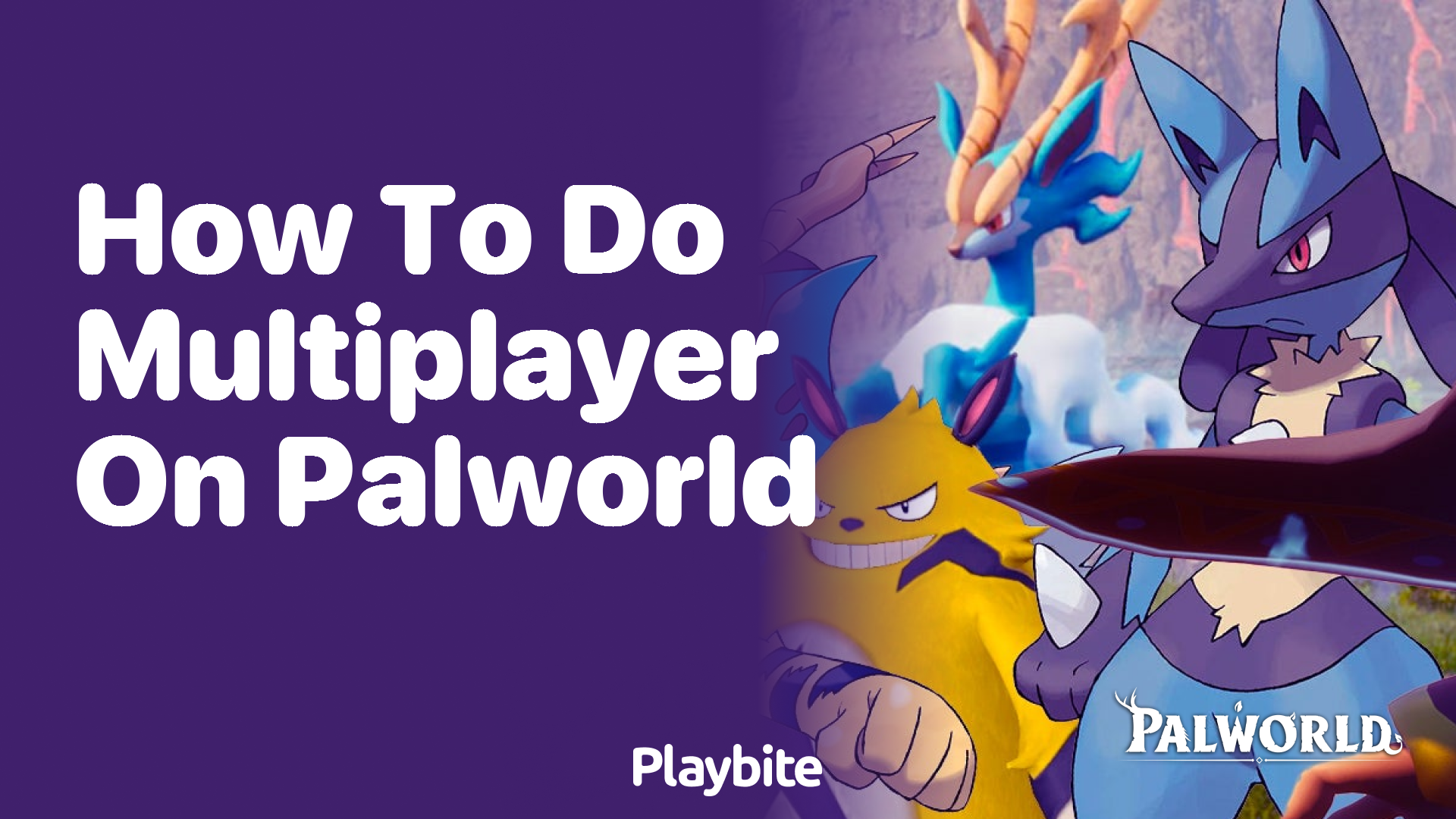 How to do multiplayer on Palworld