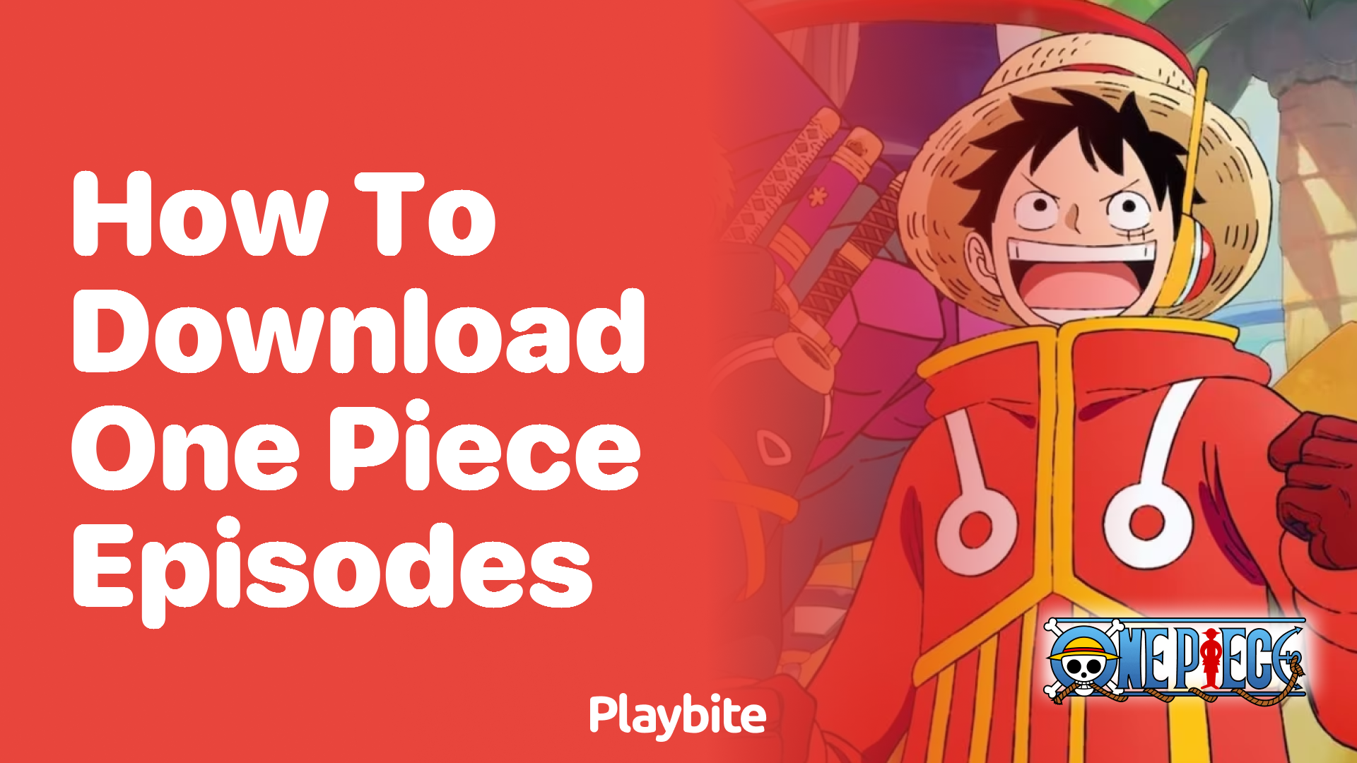 How to download One Piece episodes - Playbite