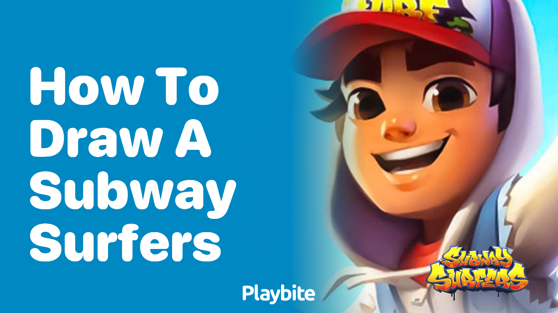 How to Draw a Subway Surfers Character