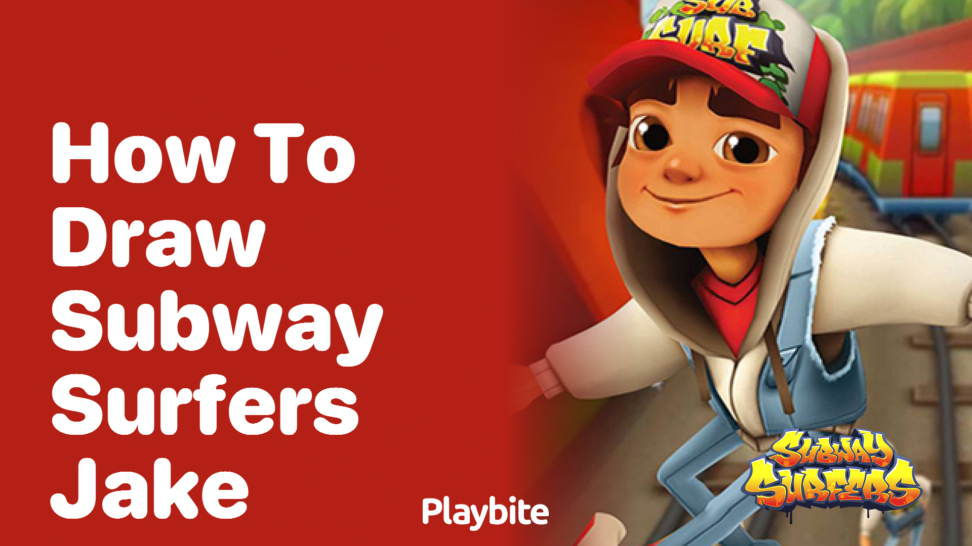 How to Draw Subway Surfers Jake