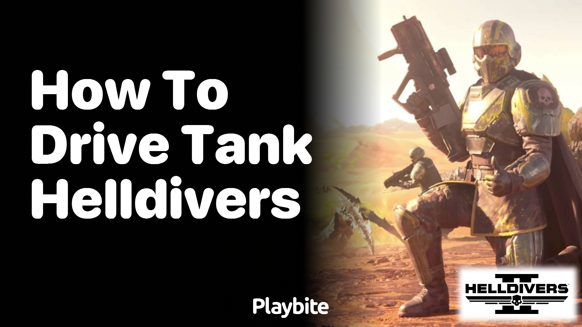 How to Drive a Tank in Helldivers