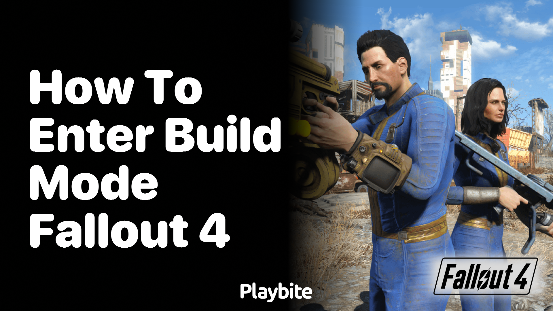 How to enter build mode in Fallout 4