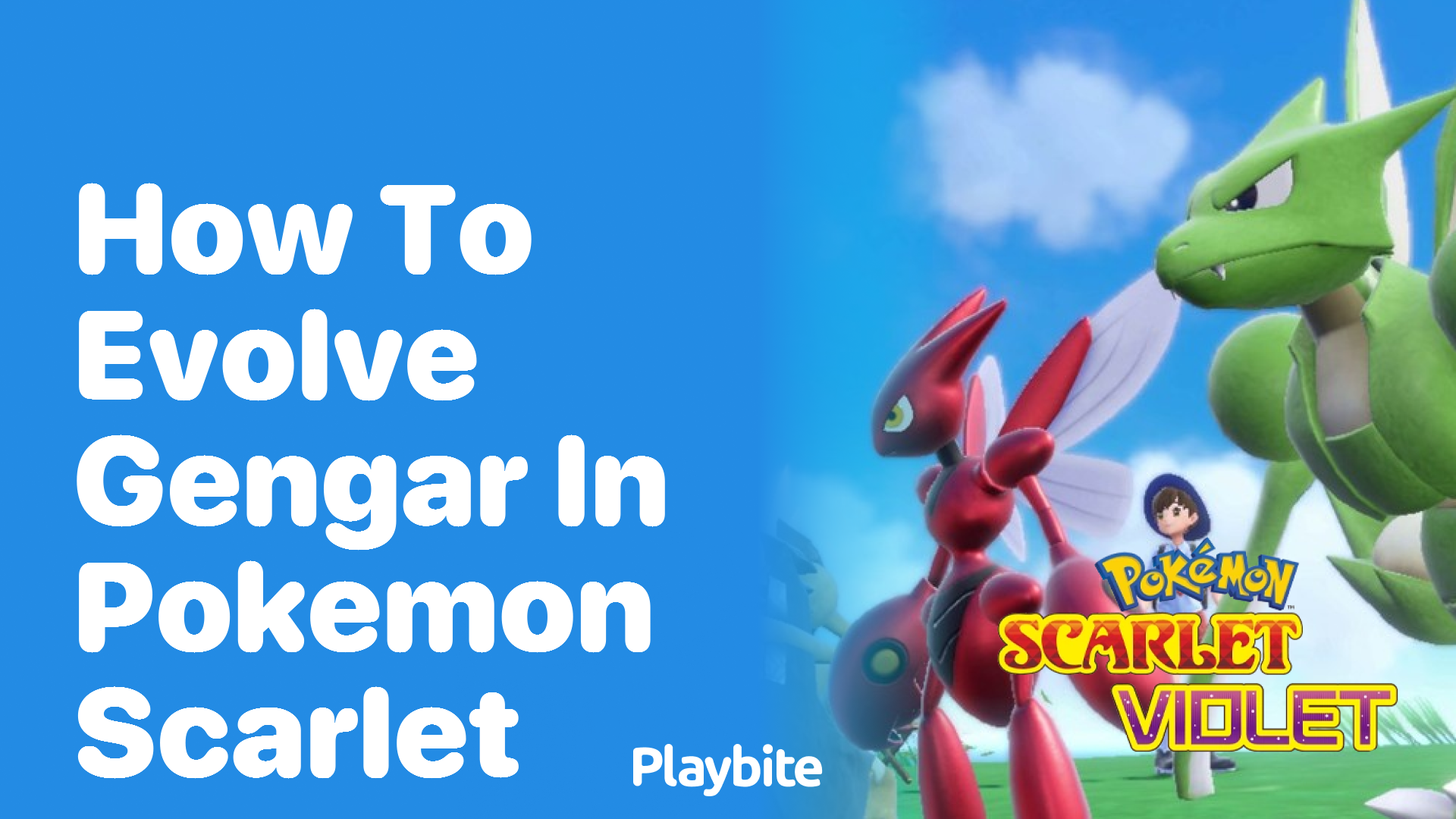 How to evolve Gengar in Pokémon Scarlet - Playbite