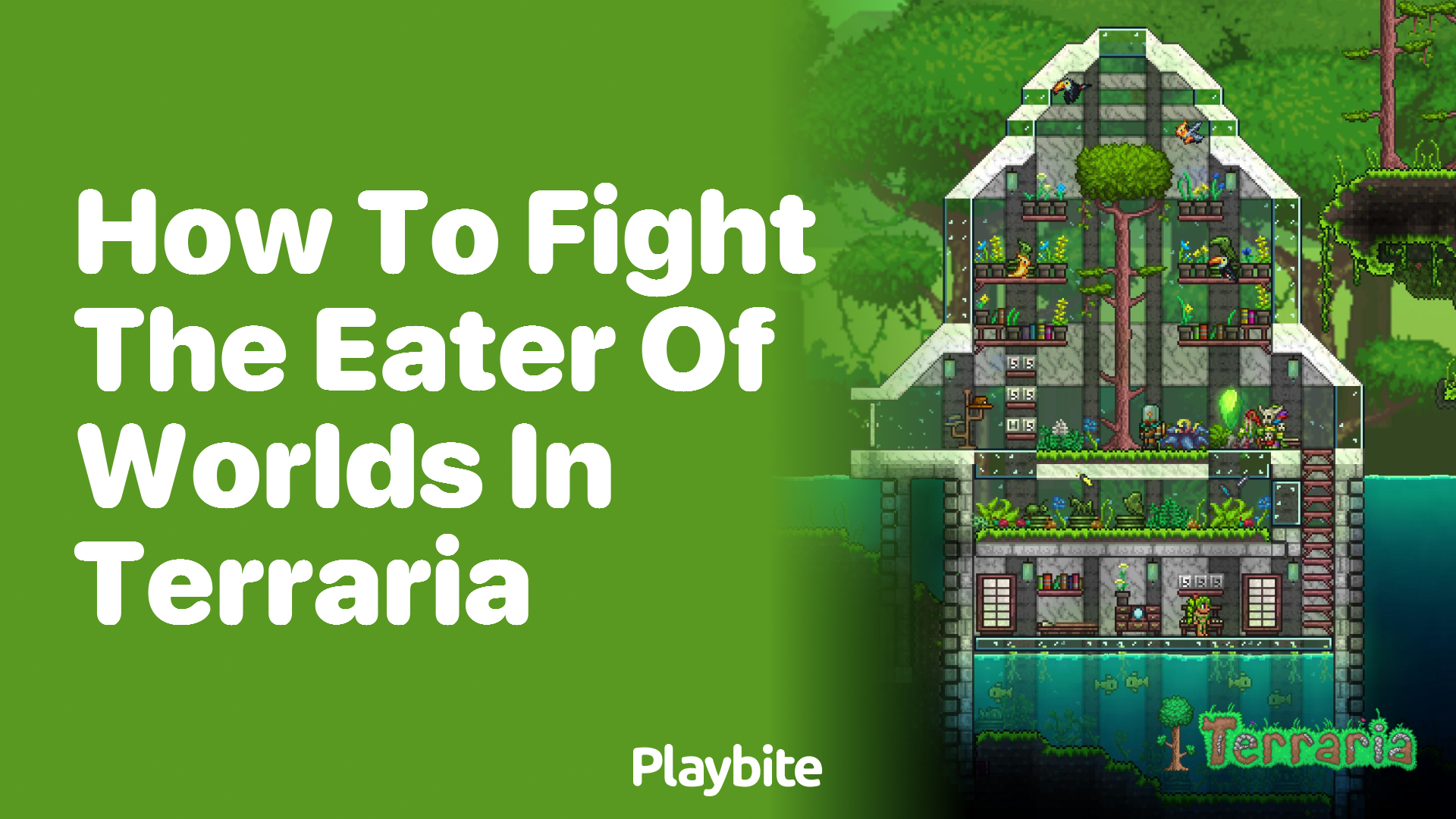 How to fight the Eater of Worlds in Terraria