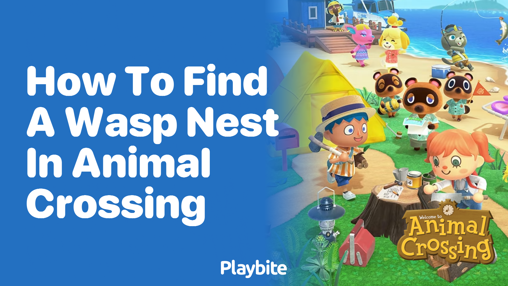 How to Find a Wasp Nest in Animal Crossing