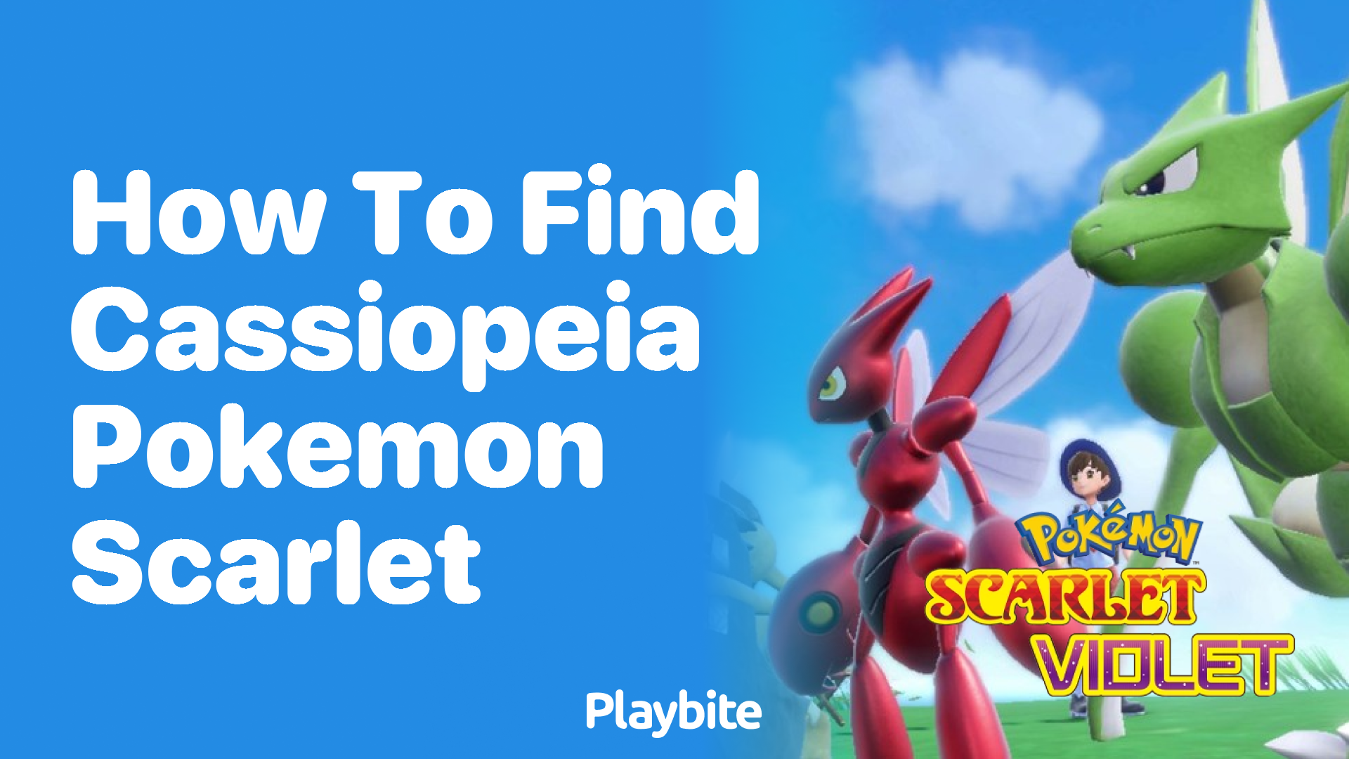 How To Find Cassiopeia In Pokemon Scarlet Playbite