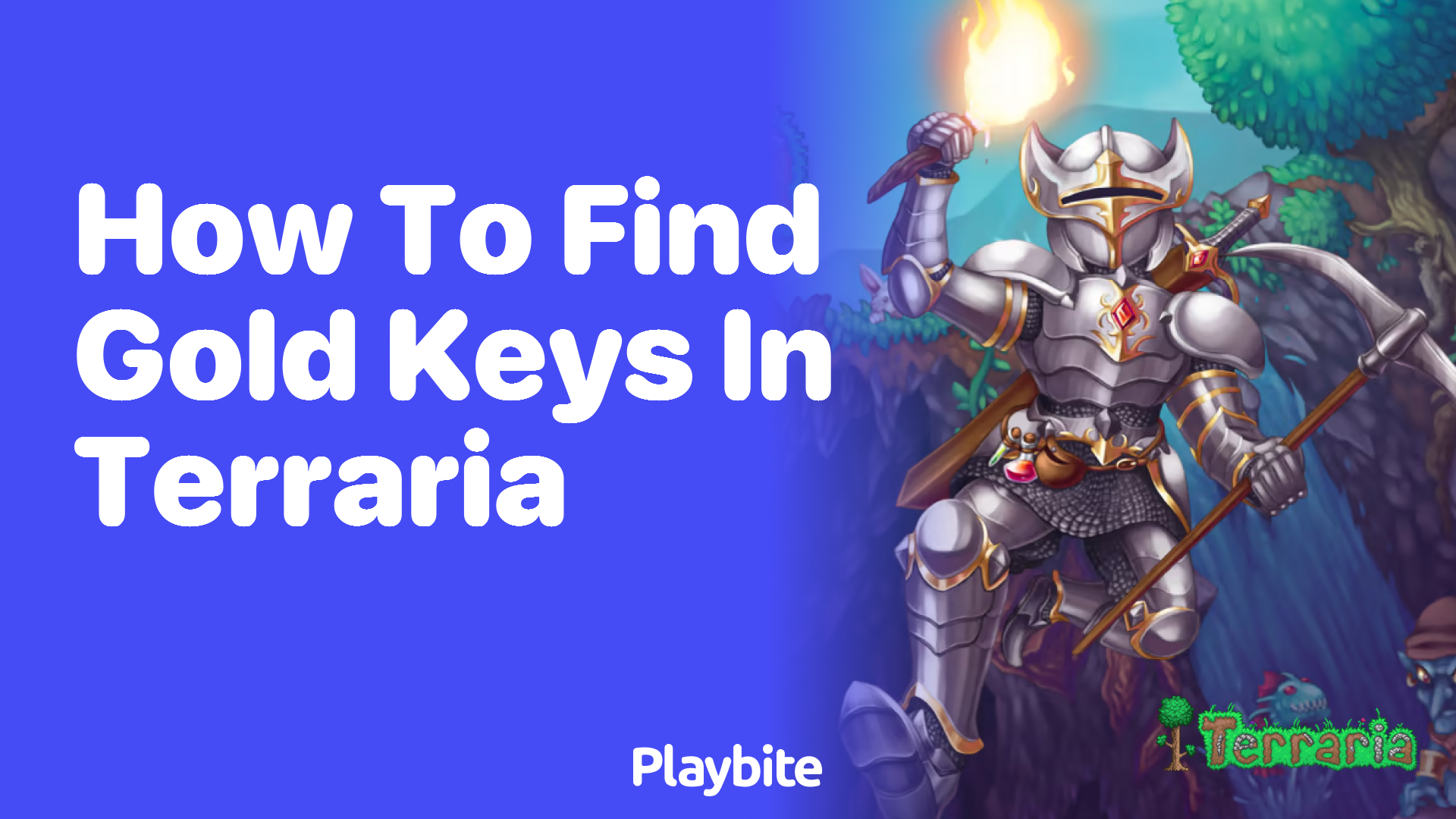 How to Find Gold Keys in Terraria - Playbite